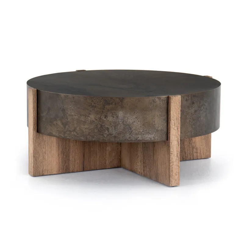 Bingham Coffee Table - Rustic Oak Veneer