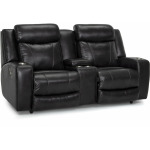 Carver Dual Power Rocking Reclining Loveseat - Blast Slate