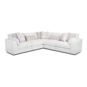 Bombay 6 PC Sectional - Fluffy Riverrock