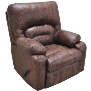 Dakota Manual Rocker Recliner - Bonanza Smokey