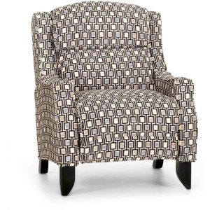 Tinsley 3-Way Hi-Leg Pushback Recliner - Arella Tundra