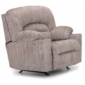 Gradin Fabric Recliner - Romeo Silver