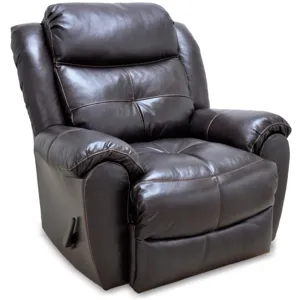 Lisbon Leather Rocker Recliner