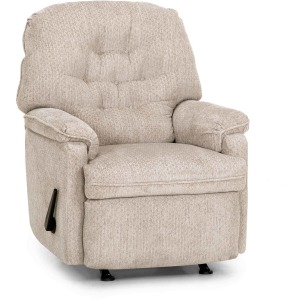 Mayfair Fabric Swivel Rocker Recliner -  Dory Slate