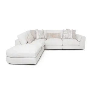 Bombay 5 PC Sectional - Fluffy Riverrock