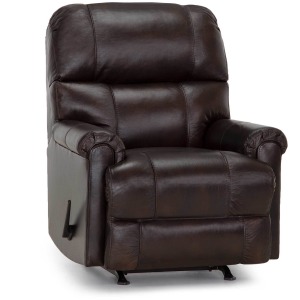 Captain Leather Recliner - Montgomery Java