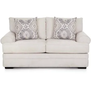 Kensie Loveseat - Cakepop Vanilla