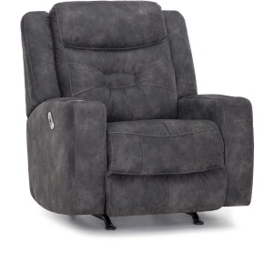 Quantum Dual Power Rocker Recliner - Jericho Slate