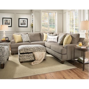 Right Arm Facing Loveseat w/Nails