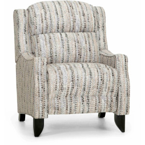 Tinsley 3-Way Hi-Leg Pushback Recliner - Marco Polo Marble