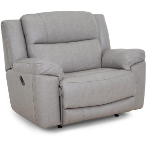 Lancaster Fabric Power Rocker Recliner w/ Integrated USB Port