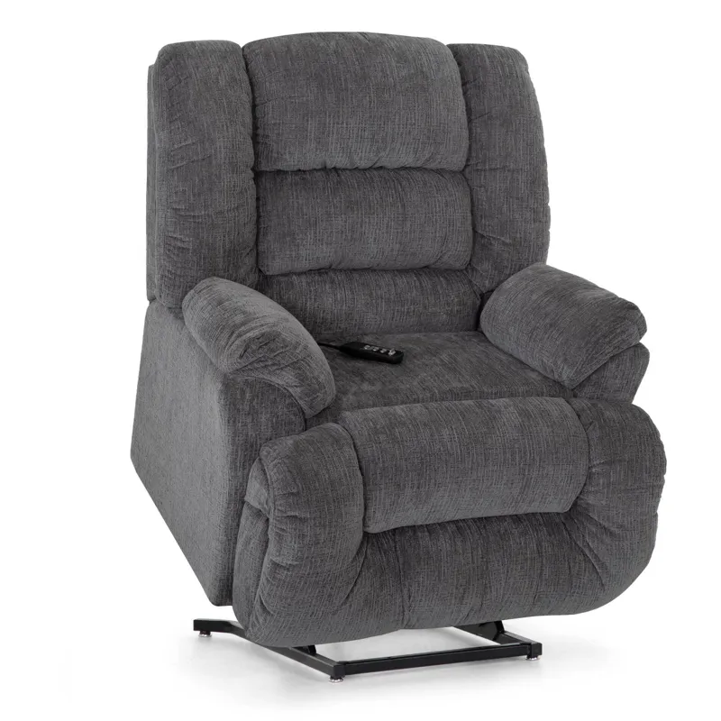 Stockton 3-Way Chaise Power Lift Recliner w/ Power Headrest