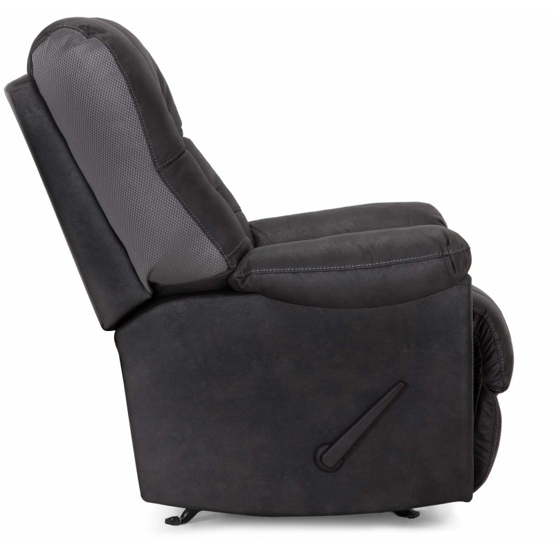 Trilogy Airflow Rocker Recliner Commodore Charcoal 4595870602 by
