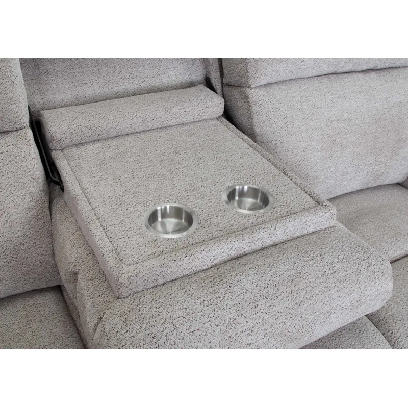 Logan Power Reclining Sofa w/Drop-Down Table &amp; Cupholders