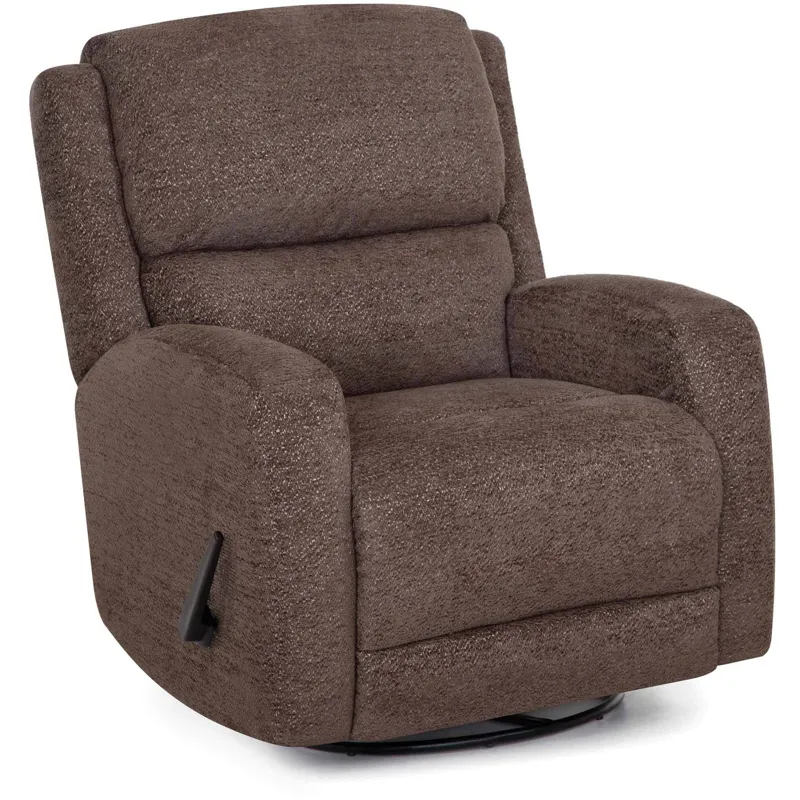 Archer Fabric Swivel Rocker Recliner