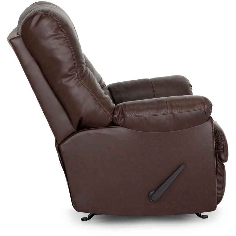 Trilogy Leather Rocker Recliner Federica Brown NIS881412723 by