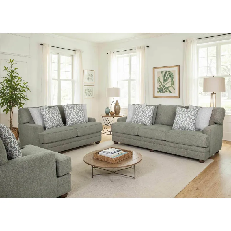 Hollis Matching Ottoman for Chair - Boka Sage