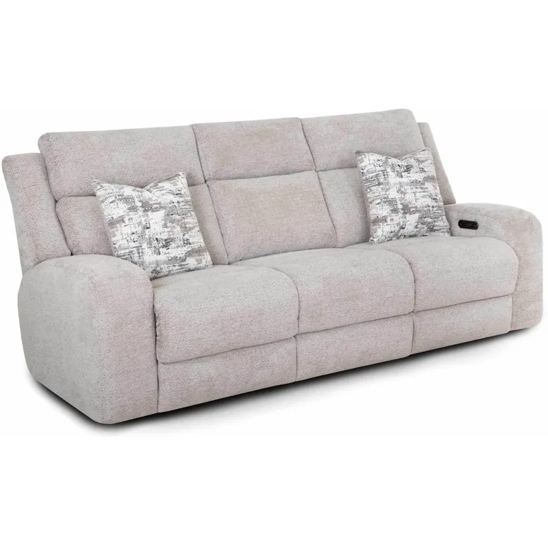 Logan Power Reclining Sofa w/Drop-Down Table &amp; Cupholders