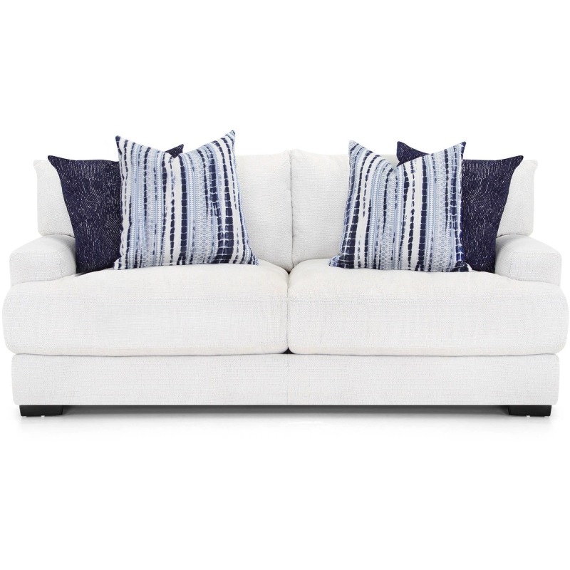 Hollyn Sofa Orlando Snow 21024100100700 by Franklin Corporation at