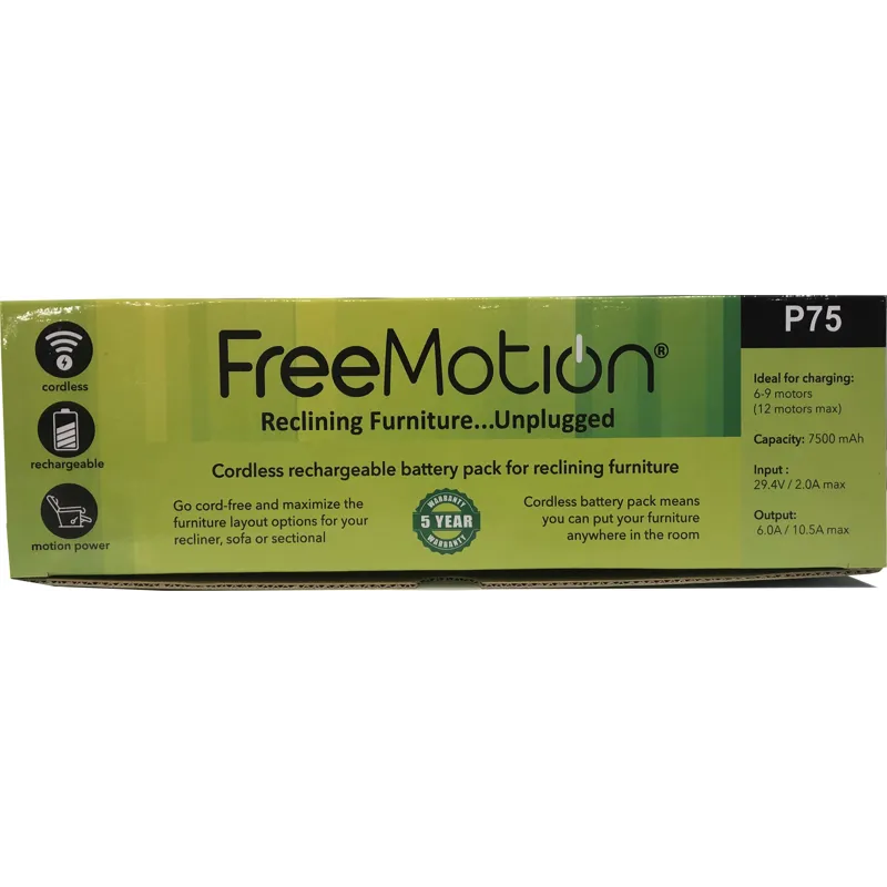 Freemotion 7500mAh Battery, Universal Bracket and Y3 cable