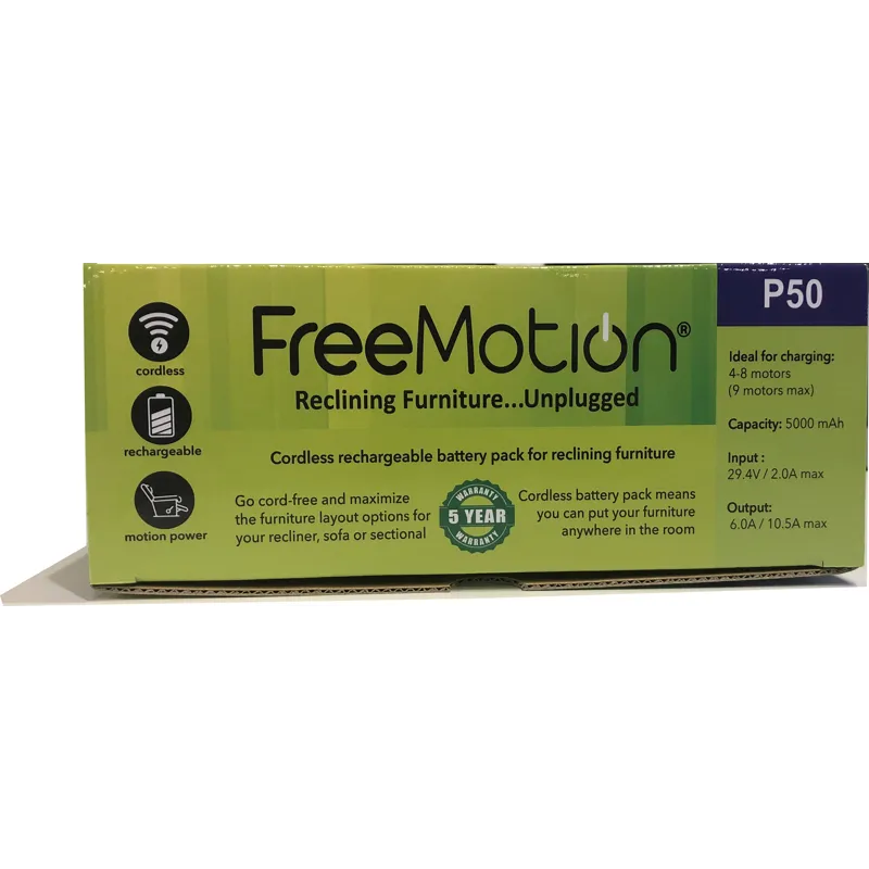 Freemotion 5000mAh Battery, Universal Bracket and Y2 cable