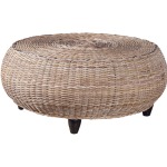 Woven Kubu Mandalay Ottoman
