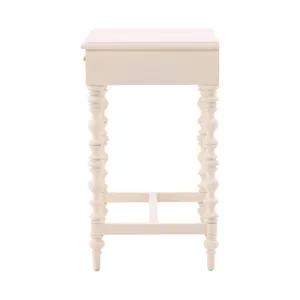 Cream Zepatta Side Table