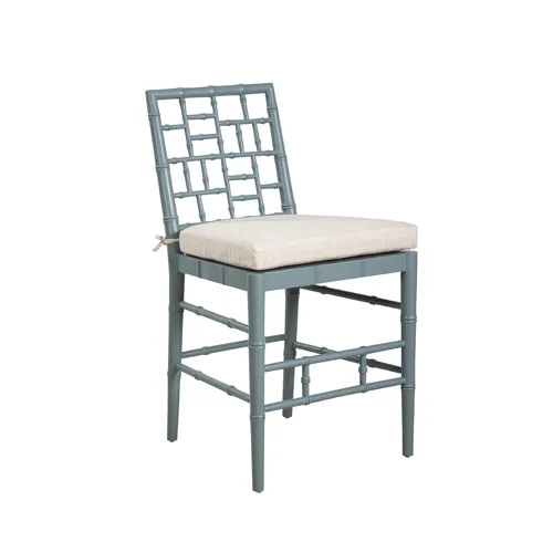 Light Blue Hugo Counter Stool