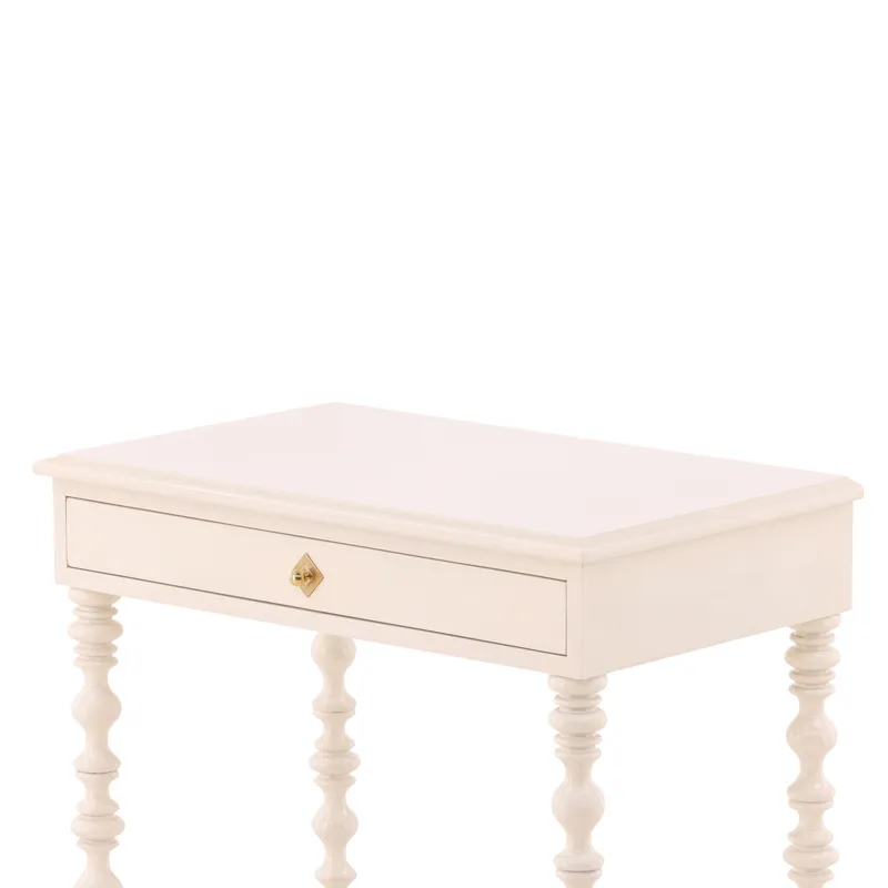 Cream Zepatta Side Table