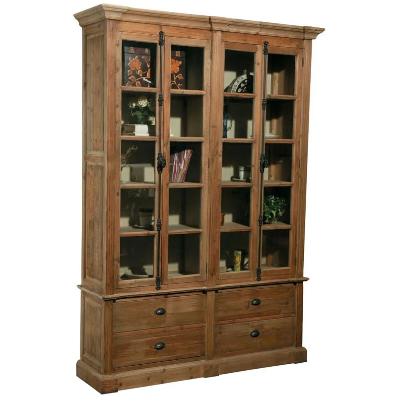 Natural Old Pine Bookcase