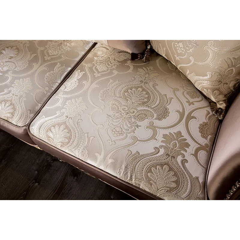 Albacete Sofa, Dark Cherry/Brown