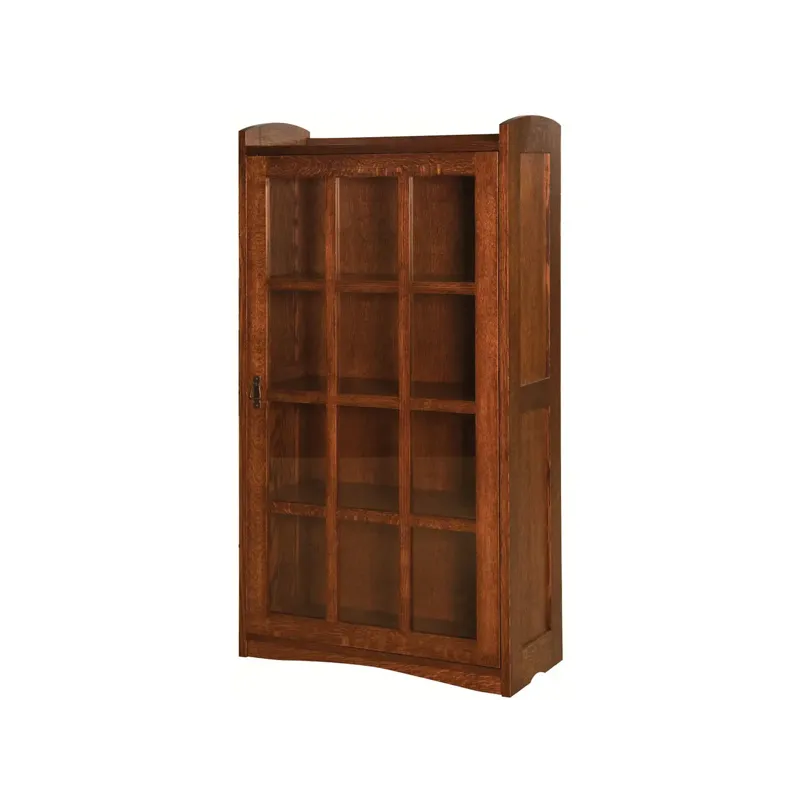 Bungalow Mission Single Door Bookcase