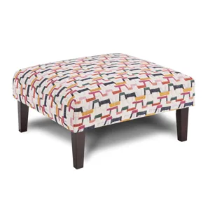 Cocktail Ottoman - Fiddlesticks Confetti