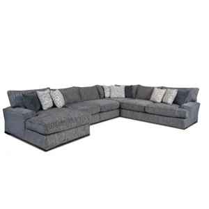 Bella Stonewash 5 PC Sectional
