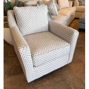 Colonial Navy Swivel Glider Chair