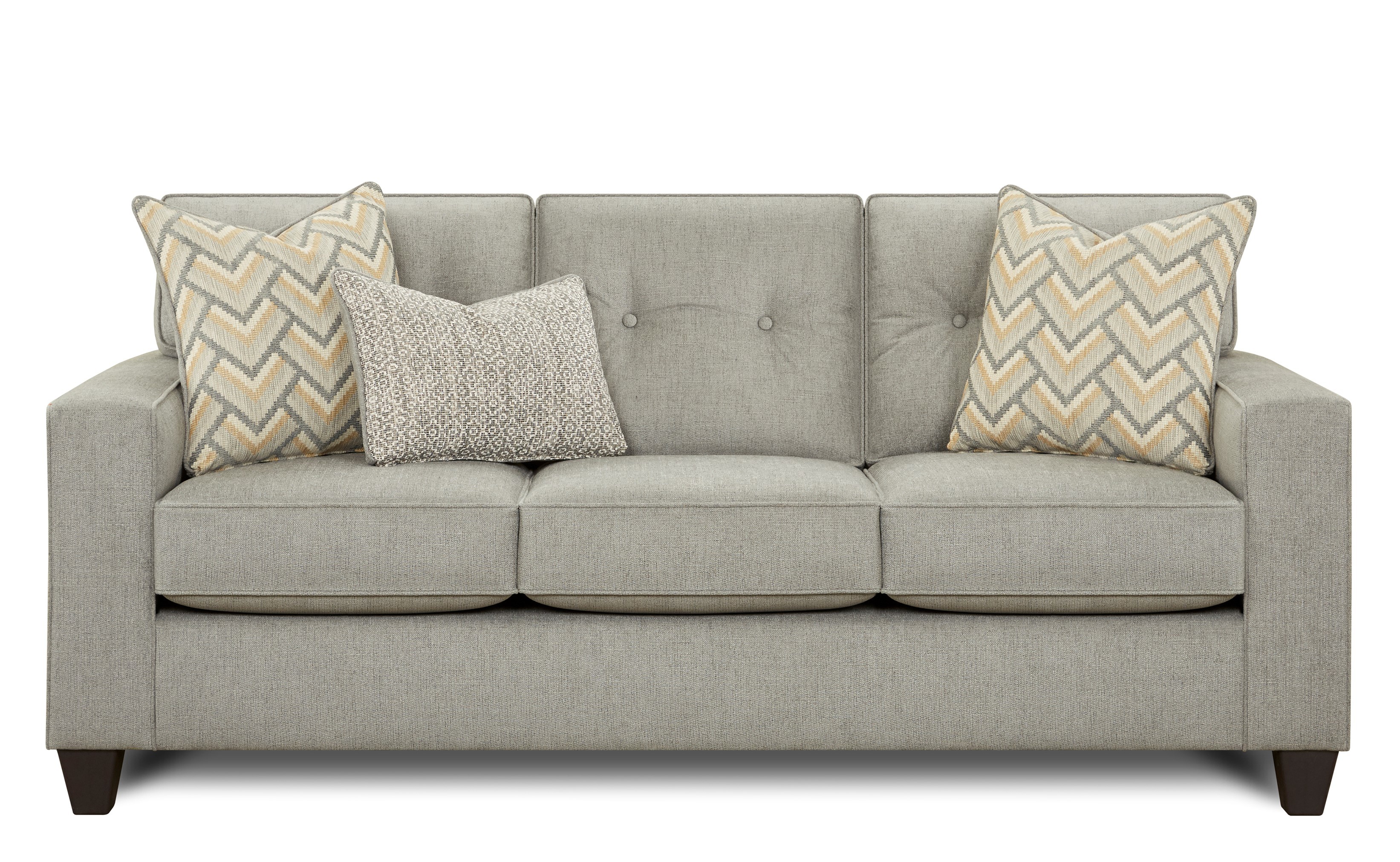 Felix Pewter Sofa by Fusion Furniture NIS836186011 Wright Furniture