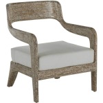 Raya Lounge Chair- White