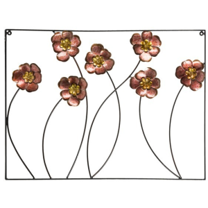 Wall Plaque - Framed Flowers