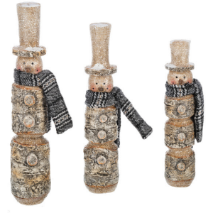 Snowman Figurine Set