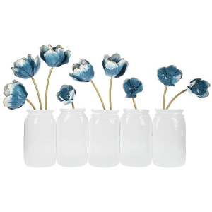 Mason Jar & Tulip Wall Decor