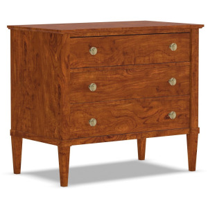 Monaco 33" Three Drawer Nightstand