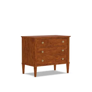Monaco 33" Three Drawer Nightstand