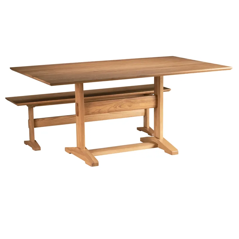 Kara 62" Trestle Bench Alternate Image