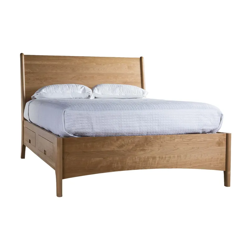 Brancusi Sleigh Storage Bed - King Main Image
