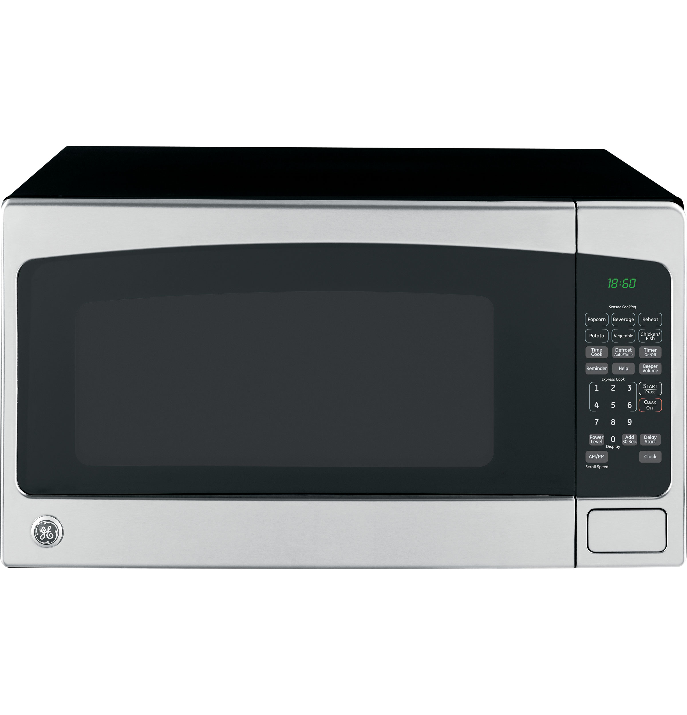 2 0 Cu Ft Capacity Countertop Microwave Oven By General Electric Jes2051snss Missouri Furniture 2 0 Cu Ft Capacity Countertop
