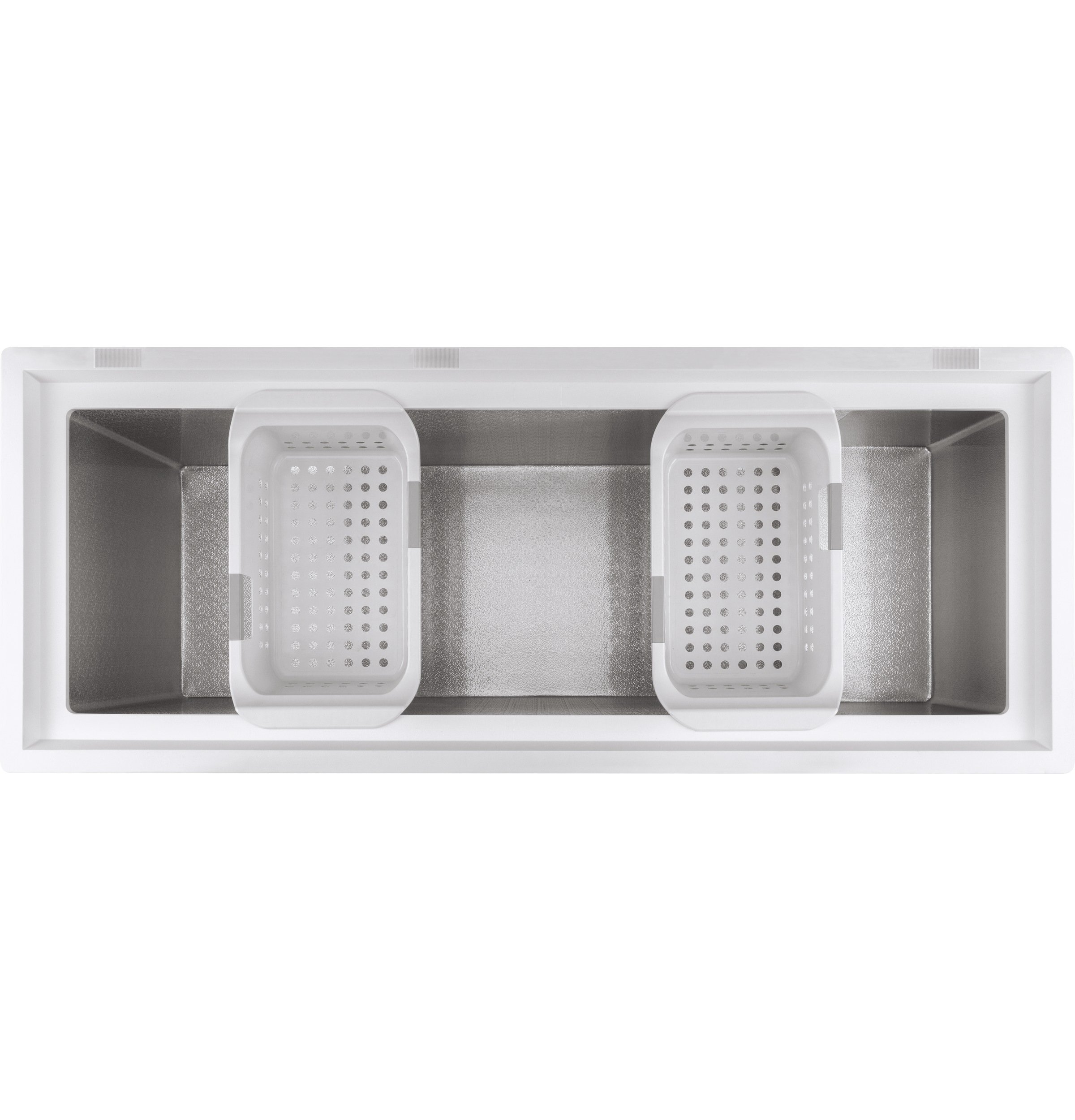 15.7 Cu. Ft. Manual Defrost Chest Freezer FCM16SLWW by General Electric