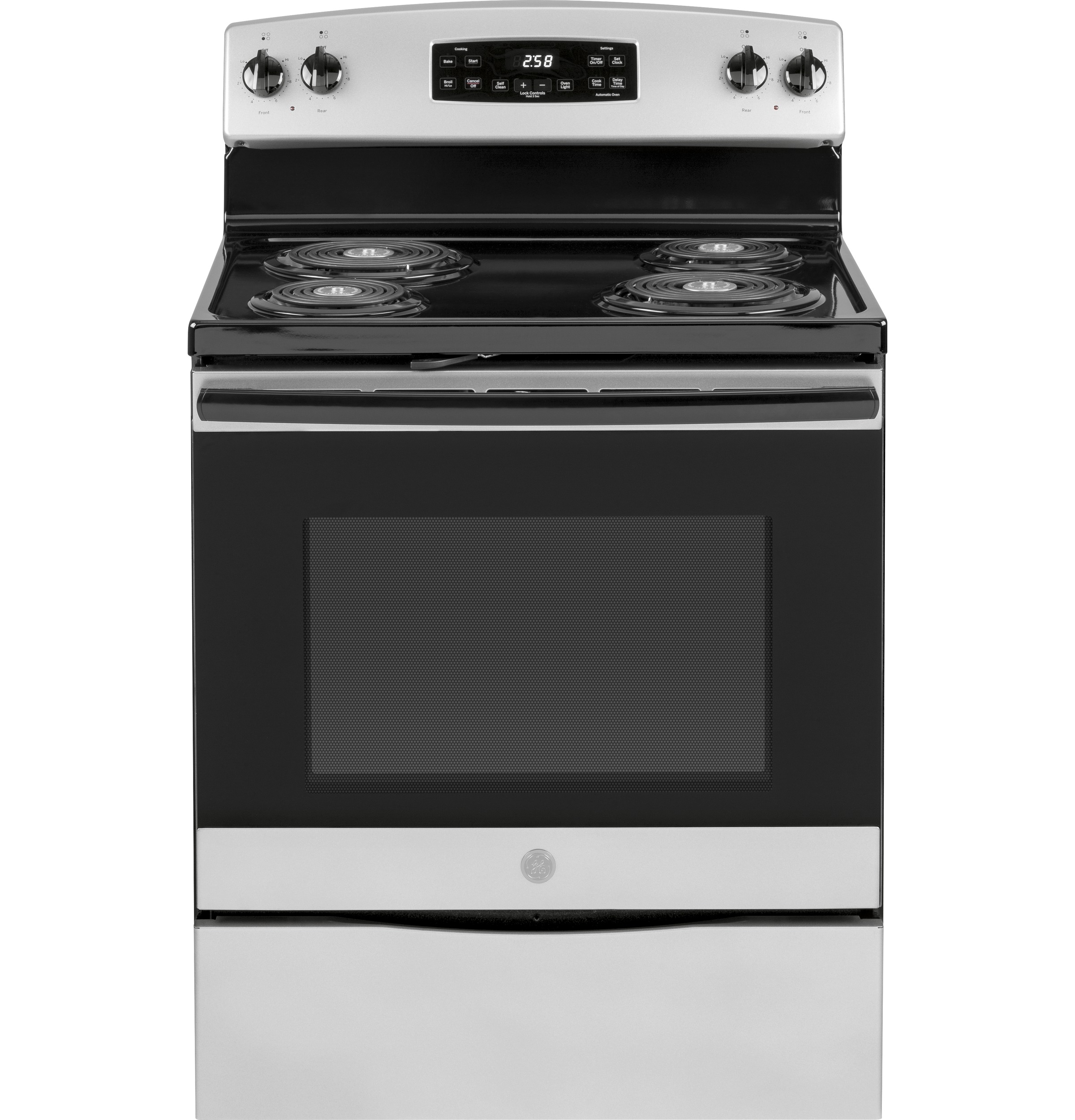 30" FreeStanding SelfClean Electric Range JB258GMSA by General