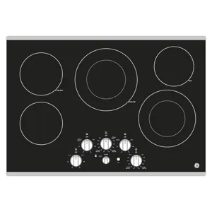 30\" Built-In Knob Control Electric Cooktop