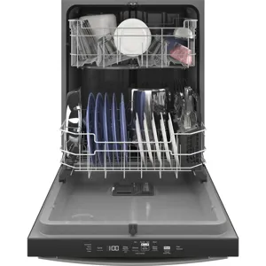 Top Control With Plastic Interior Dishwasher With Sanitize Cycle & Dry Boost