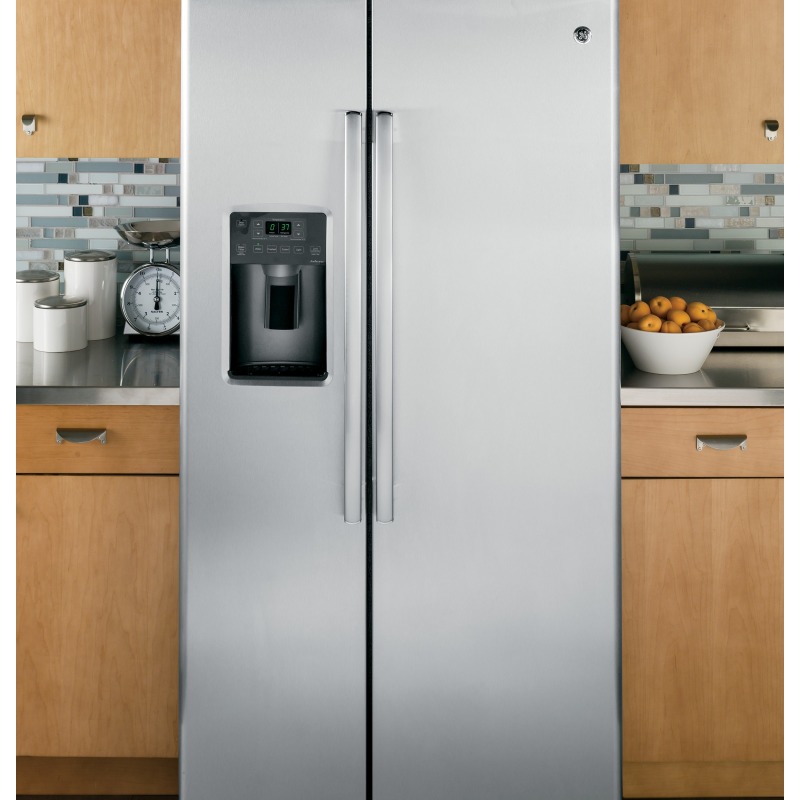 ENERGY STAR® 25.3 Cu. Ft. SideBySide Refrigerator GSE25GSHSS by